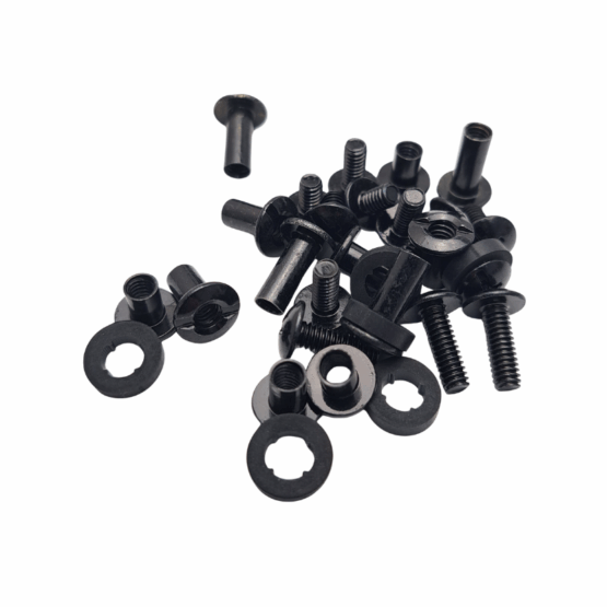 Ulticlip 30 piece screw kit containing screws, posts and spacers