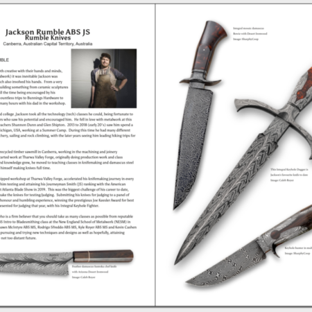 Australian and New Zealand Knifemaking 2023 Magazine