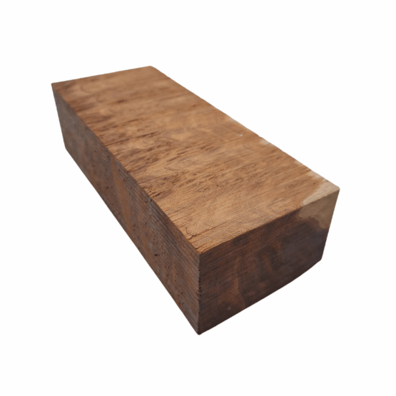 Coolibah Burl Handle Block *ED04-A. Measures approximately 67 x 44 x 160 mm.