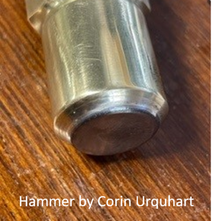 Carbide Peening or Riveting Hammer Insert Button - Image 3