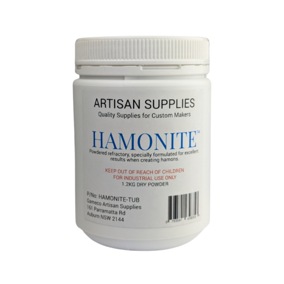 Hamonite™ High-Temperature Refractory 1.2kg. One of the finest clays on the market for Harmon Generation. Also excellent for use as a heat-set refractory.