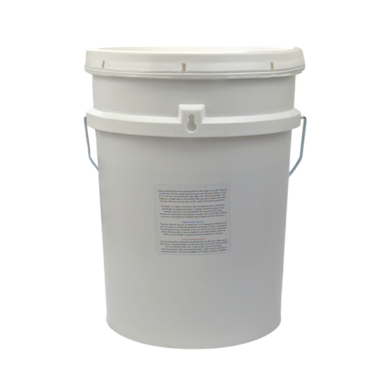 Hamonite™ High-Temperature Refractory 20kg Bucket. Comes with directions for use and safety instructions.