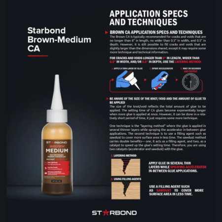 Starbond Coloured Medium CA Glue & Accelerator Bundle - Image 4