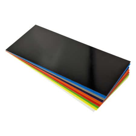 G10 Liner Material Half Sheets 0.5 x 130 x 305mm. Available in a wide range of colours.