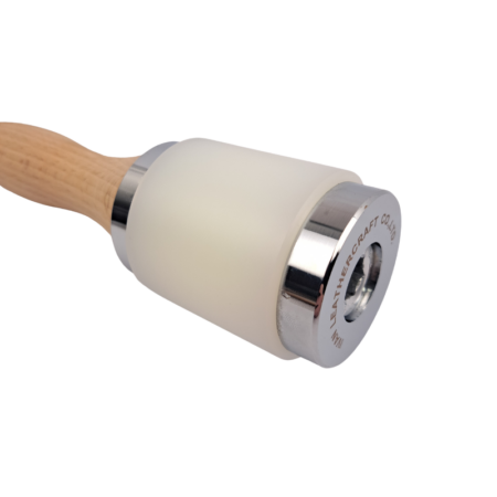 Close up of 2lb Steel Poly Maul head