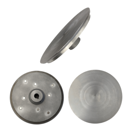 Super Reaper magnetic backing disc with flat steel disc face