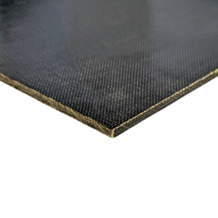 Canvas Micarta Sheet 3.96mm (5/32") x 127mm x 298mm Black