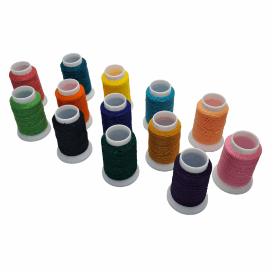 Vinymo #5 Double Waxed Thread 0.5mm Thick - 90m Spool - Available in 22 Colours.