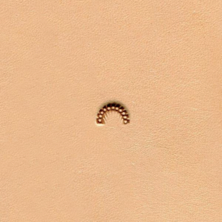 Small Border Leather Stamp D434