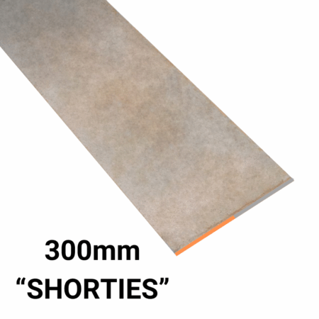 W2 Tool Steel 300mm Long. Known as "Shorties", available in various thicknesses and widths.