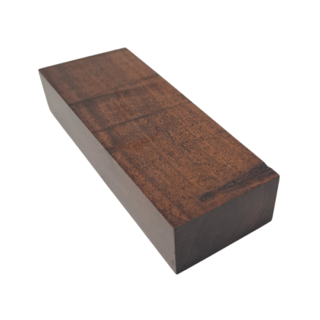 Yandiwa Stabilised Black Mulga Block *G025. Measures approximately 135 x 50 x 25 mm.