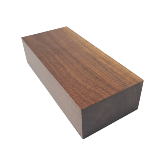 Yandiwa Stabilised Ringed Mulga Block *G012. Measures approximately 140 x 60 x 35 mm.