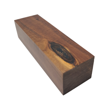 Yandiwa Stabilised Ringed Mulga Block *G017. Measures approximately 135 x 40 x 30 mm.