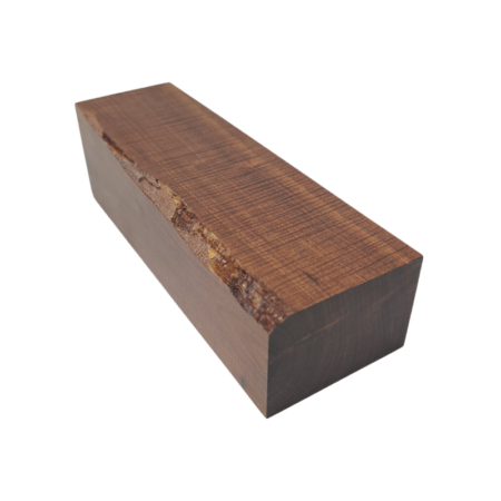 Yandiwa Stabilised Ringed Mulga Block *G040. Measures approximately 135 x 45 x 40 mm.