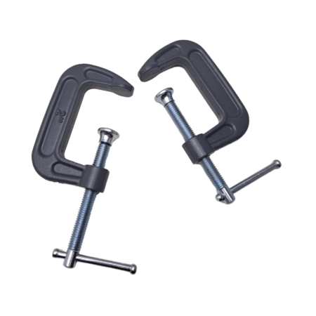 2" G Clamp. Ideal for clamping and holding during every aspect of knifemaking and blacksmithing.