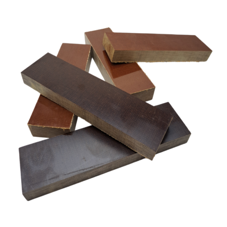 Vintage Micarta Natural Blocks in either 140 x 45 x 25 mm or 160 x 45 x 18 mm