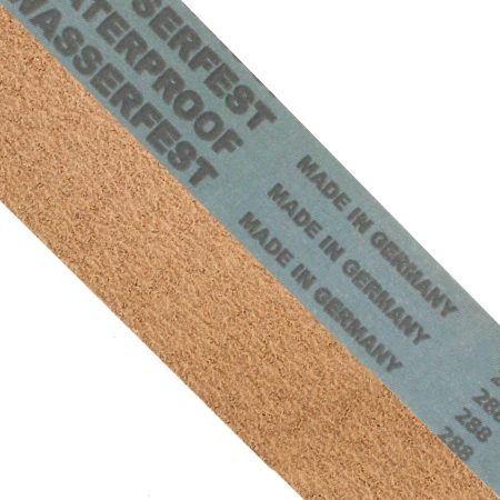 Klingspor Ungritted Cork Polishing Belt 2 x 36" (50 x 915mm). Offer a fantastic alternative to a traditional buffing wheel. Used with Polisishing Compound Bars, they produce an excellent fine finish on steel.