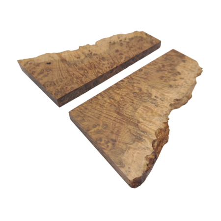 Stabilised Mallee Burl Scales *551. Each scale measures approximately 108 x 20-50 x 8 mm.