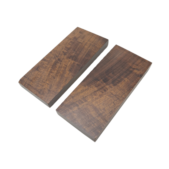 Yandiwa Stabilised Ringed Gidgee Scales *B004. Each scale measures approximately 115 x 45 x 10 mm.