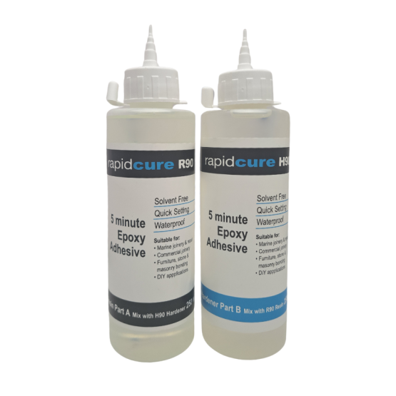 Rapid Cure R90 2-Part Epoxy Kit 500ml