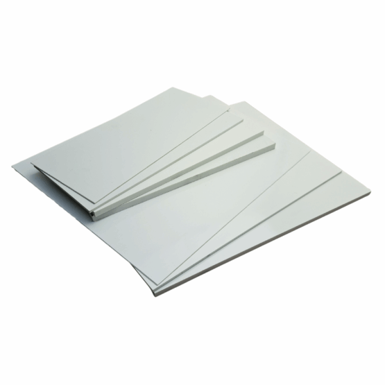White G10 Sheets and Liner Material, available in multiple thicknesses and sizes.