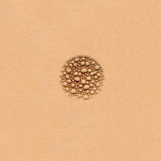 Large Background/Matting Leather Stamp M884