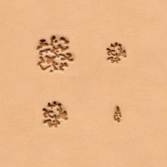 Backgrounding/Matting Leather Stamp E294