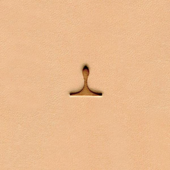 Serpentine Border Leather Stamp D447S