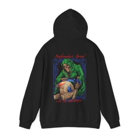 Reaper Belt Grinders – Unisex Hooded Sweatshirt - Image 3