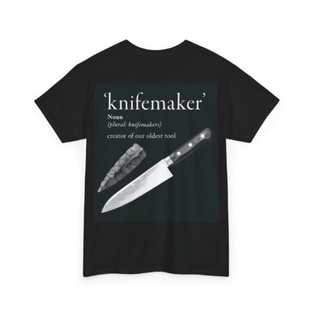 Knifemaker Definition - Unisex Cotton Tee - Image 4