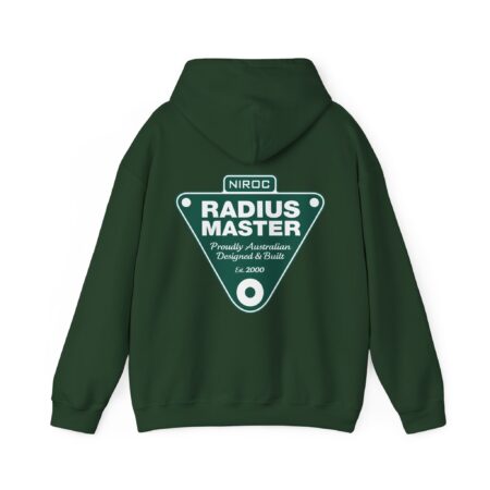 Radius Master Belt Grinders – Unisex Hooded Sweatshirt - Image 6
