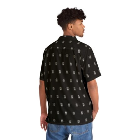 Artisan Supplies Logo Hawaiian Shirt (Black) - Image 4
