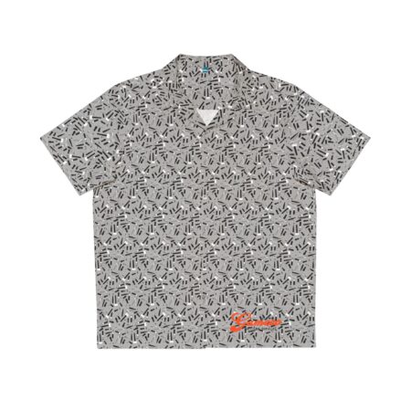 Leather tools Hawaiian Shirt (Grey)