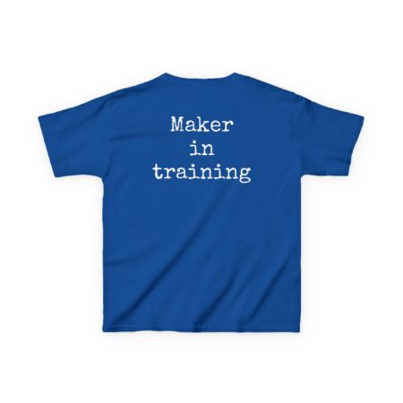 Kids "Maker in training" Cotton Tee - Image 6