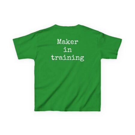 Kids "Maker in training" Cotton Tee - Image 4