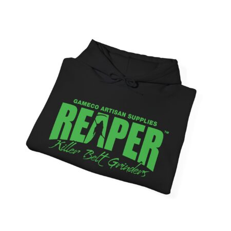 Reaper Belt Grinders – Unisex Hooded Sweatshirt - Image 4