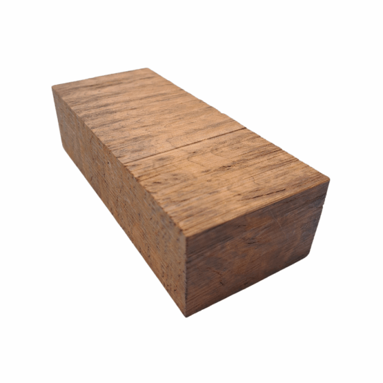 Coolibah Burl Handle Block *ED03-B. Measures approximately 67 x 44 x 160 mm.