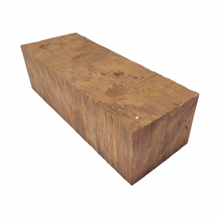 Myriad Mallee Burl Handle Block *ED06-D. Measures approximately 56 x 45 x 146 mm.