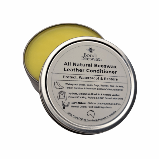 Bondi Beeswax All Natural Beeswax Leather Conditioner 100g