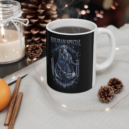 Wolfram Special Steel Ceramic Coffee Mug - Image 4