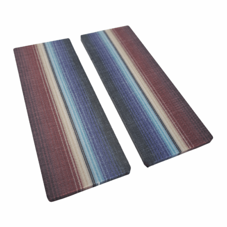 Americana Blanket Crosscut G-carta Scales *014. Each scale is 3/16" thick and measures approximately 128 x 47 mm.