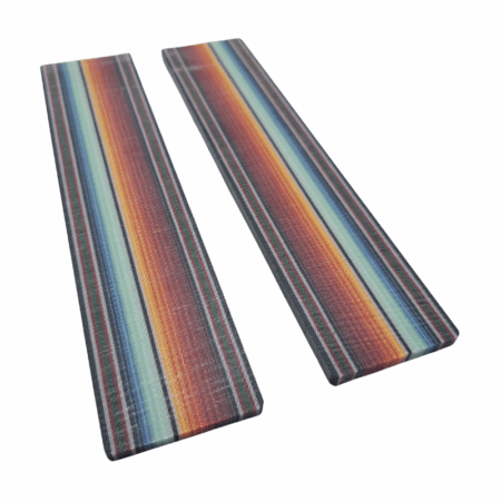 Blanket Crosscut G-carta Scales *020. Each scale is 3/16" thick and measures approximately 190 x 43 mm.