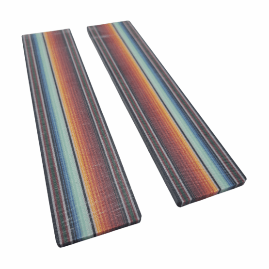 Blanket Crosscut G-carta Scales *020. Each scale is 3/16" thick and measures approximately 190 x 43 mm.