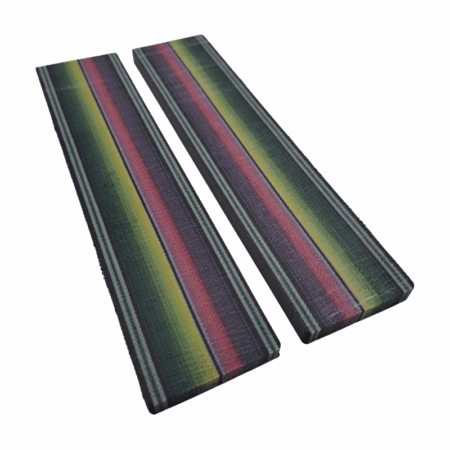 Electric Blanket Crosscut G-carta Scales *015. Each scale is 5/16" thick and measures approximately 190 x 43 mm.