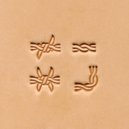Barbed Wire Stamp 4 Piece Set.